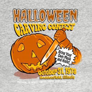 Halloween Carving Contest 1978 T-Shirt